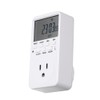 Digital Timer Switch Socket LCD Display Plug-in Programmable Time Switch