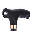 Adjustable Folding Cane Aluminium Alloy Antislip Walking Stick with Lamp