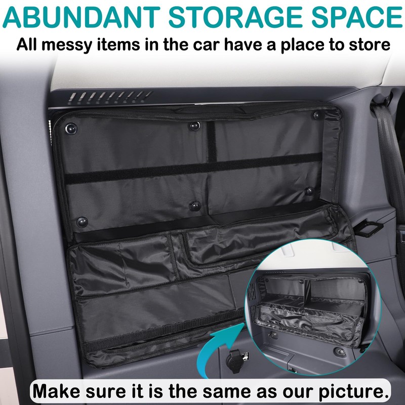 Hudiriy Car Trunk Window Storage Bag Compatible with Ineos Grenadier