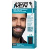Just for Men Moustache and Beard Black Dye, Eliminates Grey