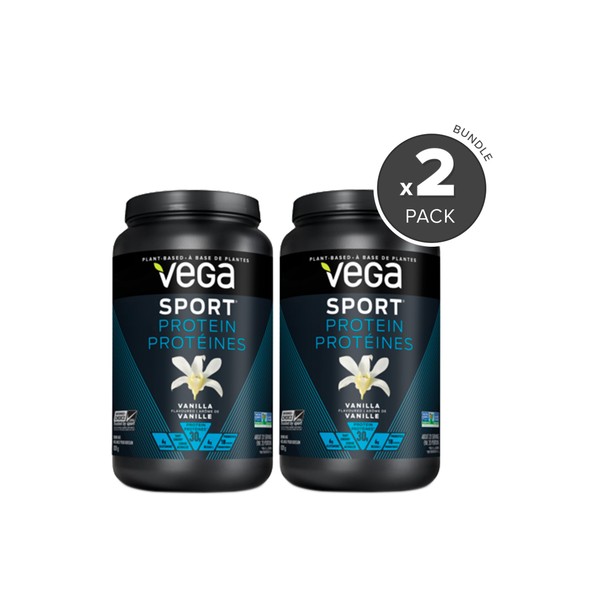 Vega Sport Protein Vanilla Flavour 2 Pack Bundle