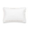 Hofdeco Premium Patio Indoor Outdoor Lumbar Pillow Cover Only, 12"x20",