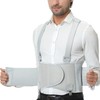 NeoTech Care Lumbar Brace with Removable Pants Clips & Detachable