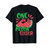 Cute One In A Melon Sister Watermelon T-Shirt
