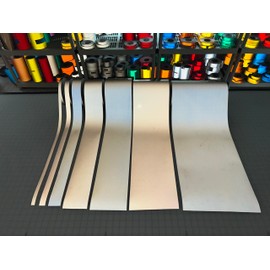 Oralite Black Reflective Tape 0.5", 1", 2", 4", 6", 8", 12" Widths & 10' 20' 30' 150' Lengths 5700 Type 1 Engineer Grade (0.5" Inch, 20' Feet)