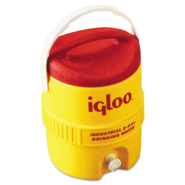 Igloo 421 Beverage Cooler, 2 gal., Yellow