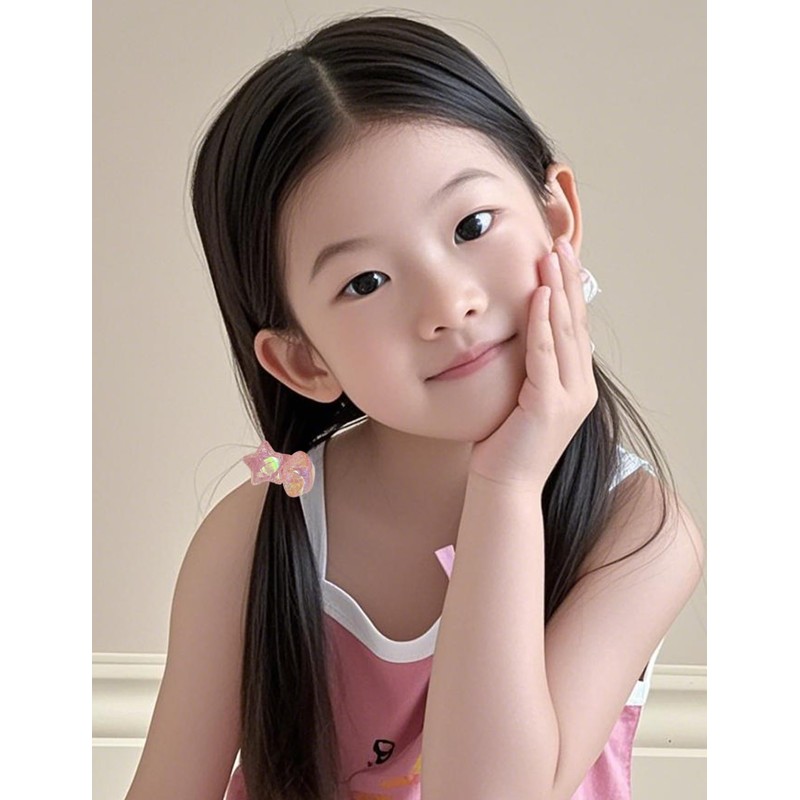 GFun Hair Tie, Stars, Kids, Small, Sparkling, Hair Ornament, Star,
