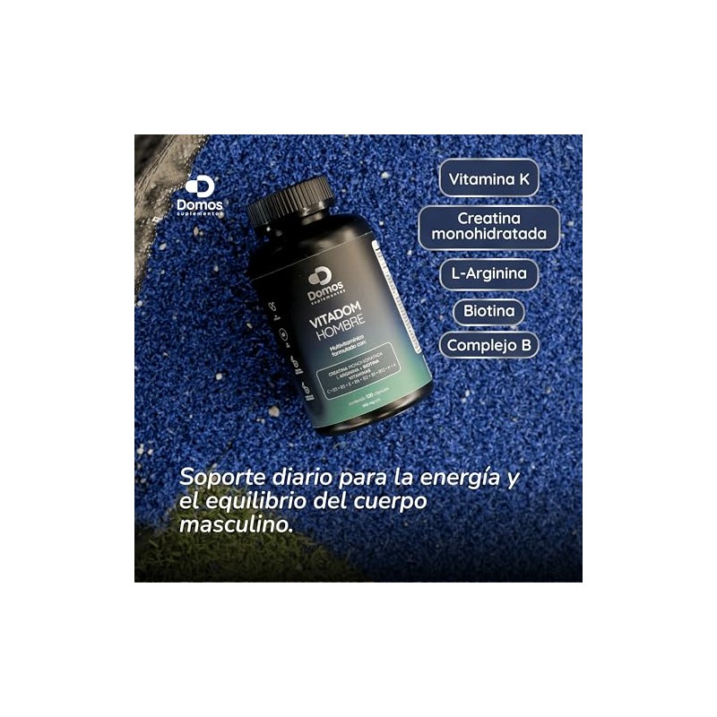 Suplementos Domos Vitadom Multivitaminico Hombre 120 Cápsulas