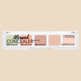 Anjumain Catrice All-Round 5-Color Versatile Palette Concealer 6g, mixed colors, 1 piece / 캐트리스 올라운드 5색 만능 팔렛트 컨실러 6g, 혼합 색상, 1개
