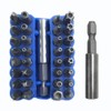 34 Pcs Screwdriver Bit Set with Magnetic Extension Bit Holder,