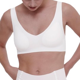 Sloggi Women's Zero Feel Bralette, Silk White02