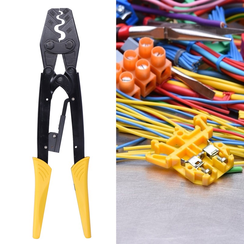 Ratchet Terminal Crimper Wire Crimping Pliers Manual Tools 5.538mm 102AWG