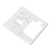 Sewing Machine Needle Plate 7.6x8.4cm Steel Needle Throat Plate for