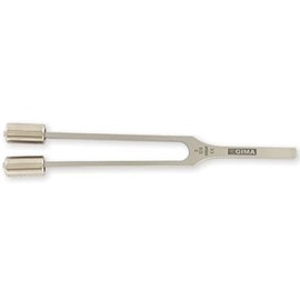 Gima 31230 Alloy Tuning Fork 128 Hz, with Weight, packed 1 per pack.