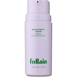 Follain Brightening 5% Vitamin C + Niacinamide Serum for All Skin Types | Combat Dark Spots & Dullness - Clean Beauty, AHA & Antioxidant-Rich, Daily Glow Serum - Vegan & Cruelty-Free