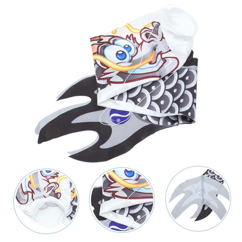 ORFOFE Dragon Windsock Garden Hanging Decoration Dragon Pattern Flag for