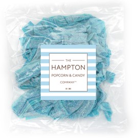 Blueberry Sour Belts, 1 Pound Bulk Bag, The Hampton Popcorn & Candy Company