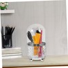 Gadpiparty Makeup Brush Holder Rotating Cup Pen Cup Stationery Organizer