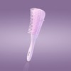 Diane Flex Detangler Brush, 8-Row Adjustable Bristles for Curly, Thick,
