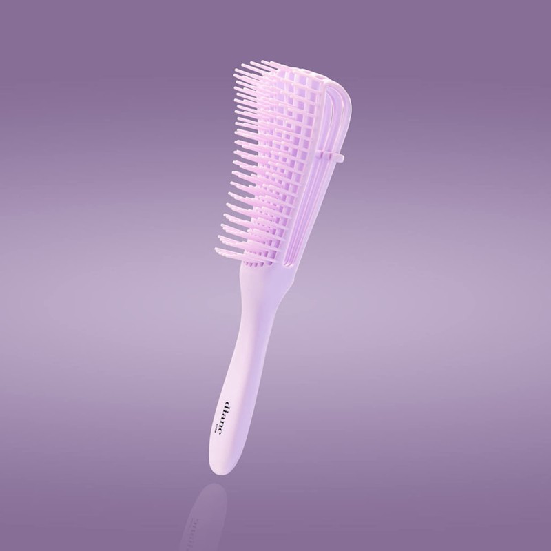 Diane Flex Detangler Brush, 8-Row Adjustable Bristles for Curly, Thick,
