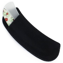 Brajek 82SYP163 Glass Antibactif Nail File Antibacterial Green