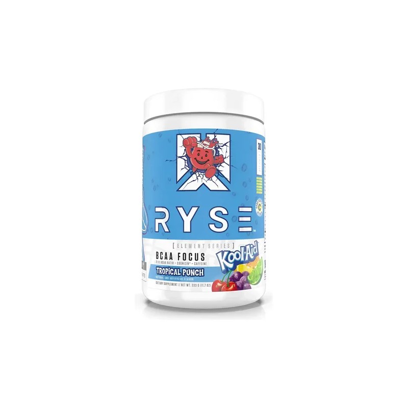 Bcaa Focus Gym Ryse Kool Aid 336g - Sabor Frutas