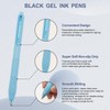 Linbsunne Gel Pens Black Ink Pens for Office 0.5mm Fine