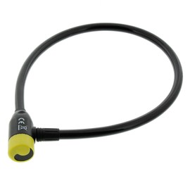 Burg-Wächter Cable Lock with Lighted Keys, Auto-Locking, Length: 65cm, 340 65 L