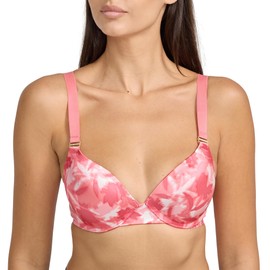 BCBGMAXAZRIA Women's 2-Pack Ultimate Fit Bra, Blooming Garden