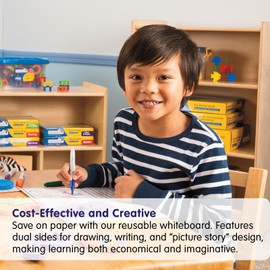 Excellerations Reversible Picture Story Whiteboard (Item # STORYWB)