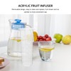 ABOOFAN Fruit Egg Insert Replacement Acrylic Cylinder Egg Insert Drink