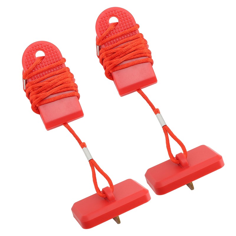 2PCS Treadmill Safety Key Emergency Stop Switch Exercise Running Machine