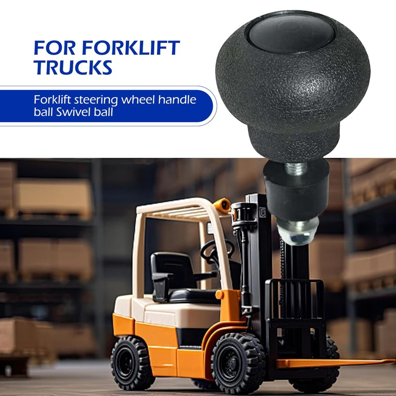 Dogary Forklift Steering Wheel Knob, 2PCS Steering Wheel Power Handle