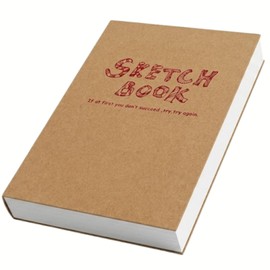 Rotoha Sketch Book, Easy to Write, Drawing Paper, Drawing Book, for Art, Drawing, Manga, Practice Book (Craft, A5)