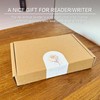 GDCELPA A6 Leather Binder Cover with Card Holder 6 Ring