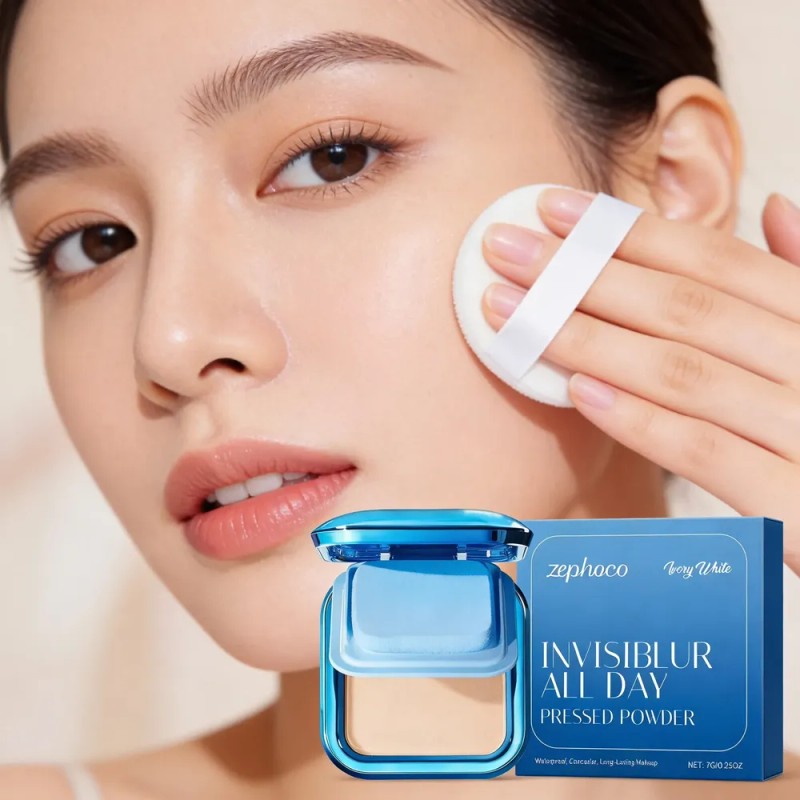 Mascarilla Base Natural Zephoco Matte Flawless Powder (blanc