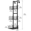Nieifi Over The Door Shower Caddy Pantry Organizer Rack with
