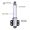 Linear Actuator 50mm 12v DC Low Noise Internal Limit Switch