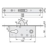 Hook Lock Mortice Lock Sliding Door Lock H 60 Sliding