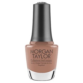 Morgan Taylor Nail Lacquer Fall Collection: Plaid Reputation (Wool You Love Me?) Brown Nail Polish, Finger Nail Polish, .5 ounce