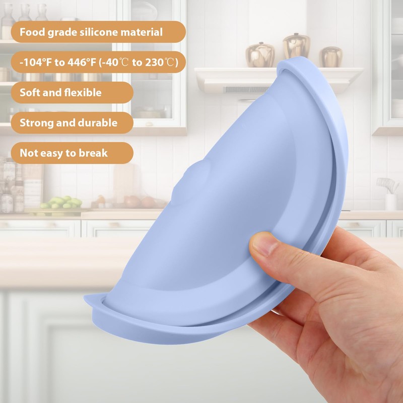 Replacement Lids for Pyrex 7201-PC 4 Cup, Silicone Round Storage