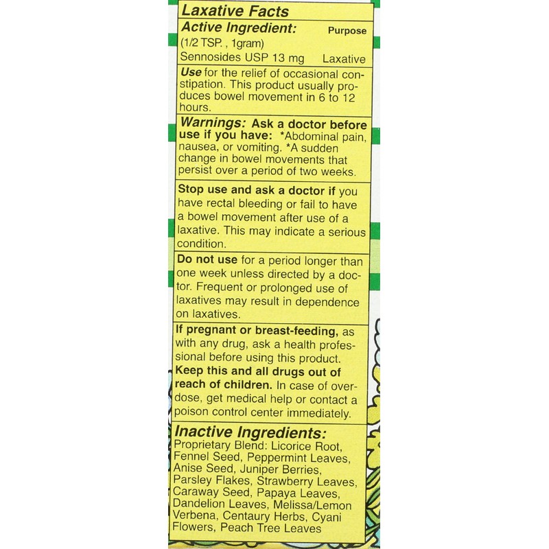 Modern Products Swiss Kriss Herbal Laxative Flake, 1.5 Ounce -