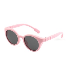 EyeBuddy Kids Sunglasses-Girls Sunglasses, Polarized Sunglass,100% UV400 Protection Sunglasses Durable Age 3-8, S8293-Sakura Pink