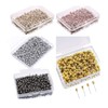 Push Pins for Cork Board, 200 Pieces Plastic Round Head