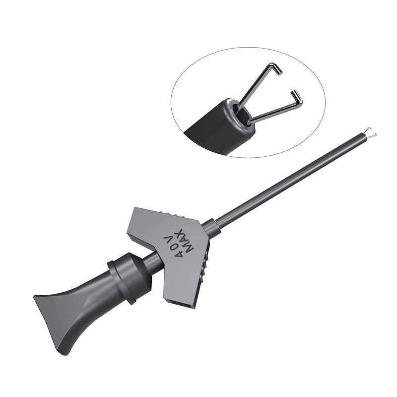 Cleqee SMD IC Test Hook Clip 12 Pieces 6 Colours