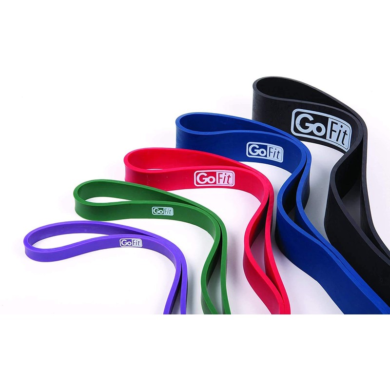 GoFit Wide Super Resistance Bands - Resistance Training Loops