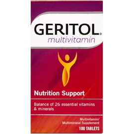 Geritol Multivitamin Nutritional Support -- 100 Tablets by Geritol