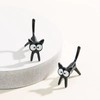 Cat Earrings for Women Animal Bite Earrings Cat Stud Earrings