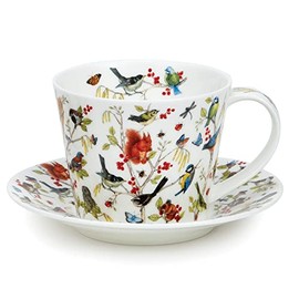 Dunoon Wooden Tea Cup and Saucer