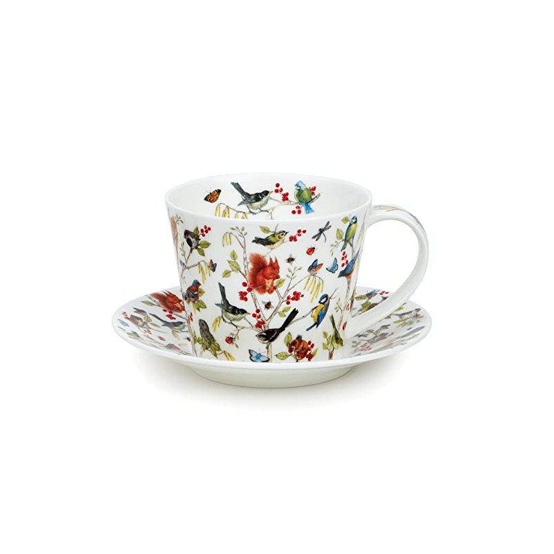 Dunoon Wooden Tea Cup and Saucer